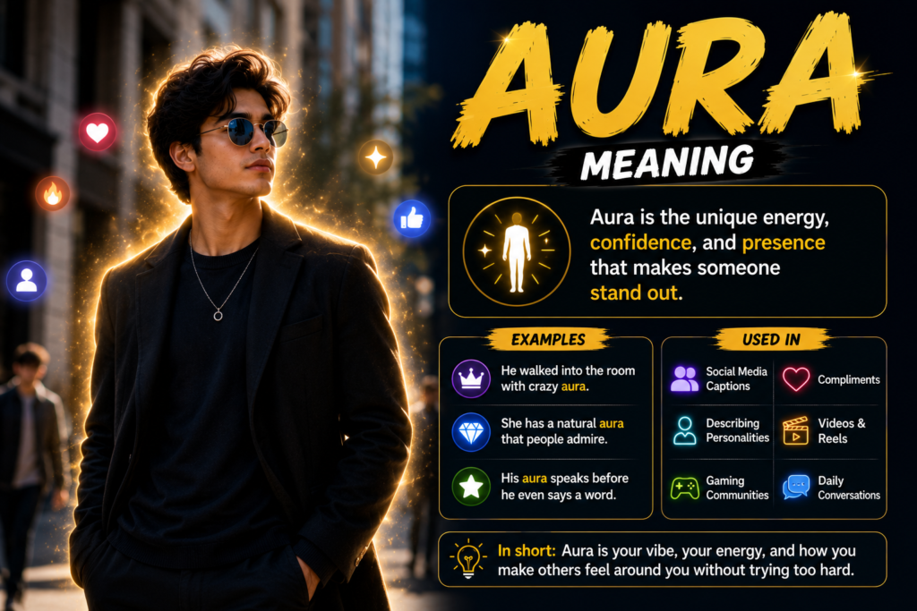 Aura Meaning: What It Means in Gen Z Slang, TikTok, and Social Media