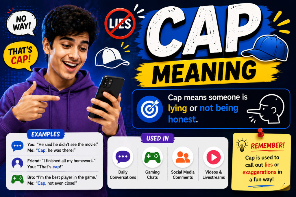 What Does No Cap Mean? Meaning in Text, Slang, and Social Media