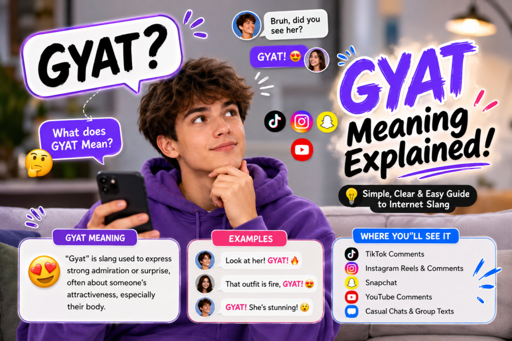 Gyat Meaning: What It Stands For and How People Use It