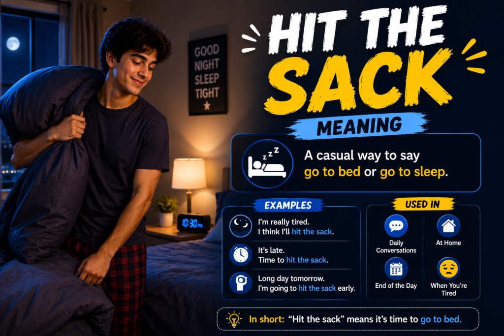 Hit the Sack Meaning: What It Really Means and How to Use It