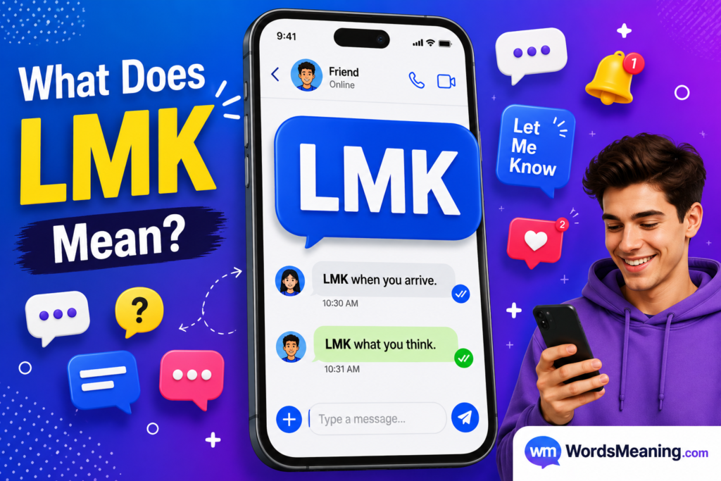 What Does LMK Mean?