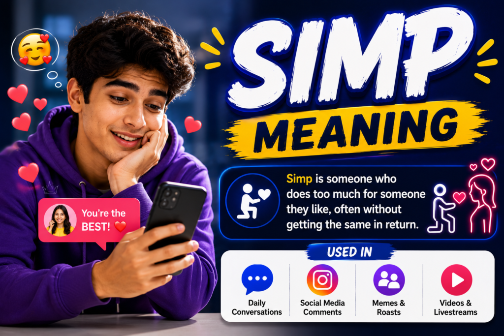 Simp Meaning: What It Means in Gen Z Slang, Text, TikTok, and Social Media