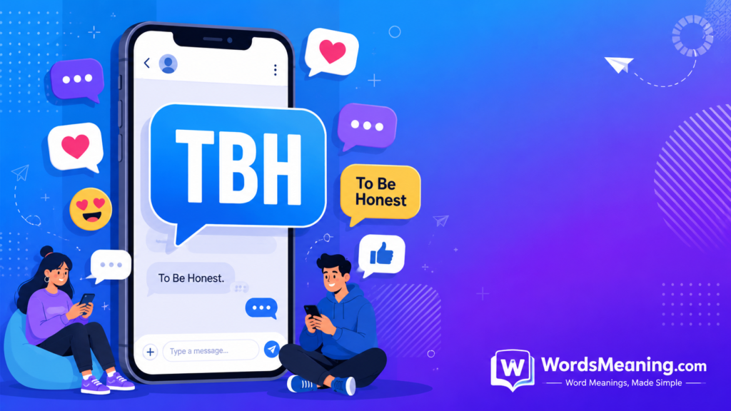 What Does TBH Mean?