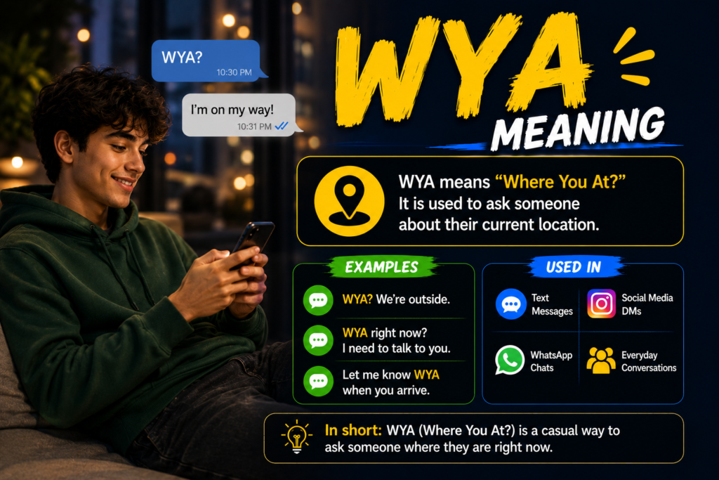 What Does WYA Mean? Meaning, Uses, and Examples in Texting and Social Media