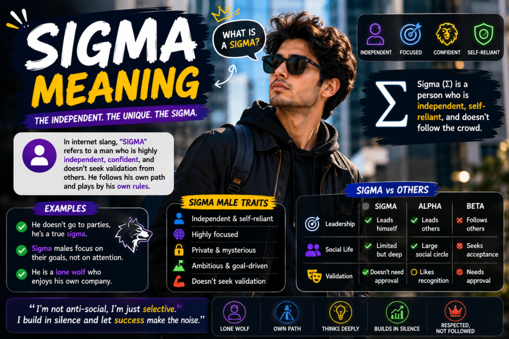 Sigma Meaning: What It Means in Gen Z Slang, TikTok, and Social Media