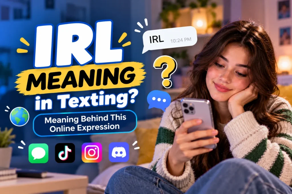What Does IRL Mean in Texting? Meaning Behind This Online Expression IRL Mean in Texting